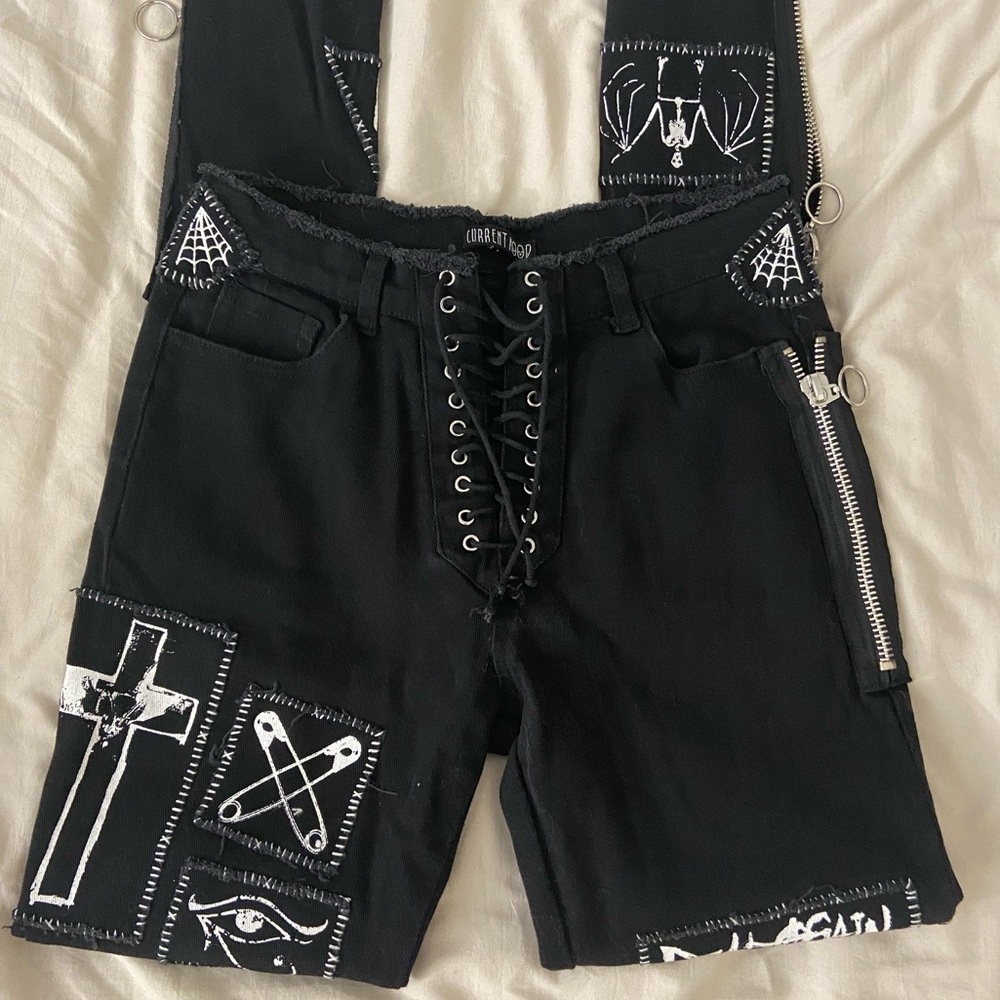 Dolls Kill Patch Jeans - image 3